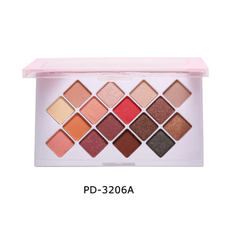 16-color Matte Eyeshadow Palette Long-lasting Smudge-proof Waterproof Shimmer Eye Shadow Cosmetic