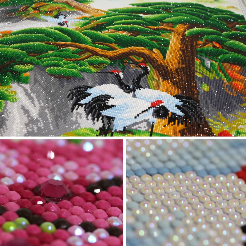 Kaufen Meian 5D Diamond Painting Full Drill Diamond Embroidery Great Wall Home Decoration DIY broderie diamant New 2019 Crafts AB Beads