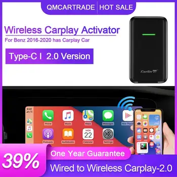 

Wireless CarPlay For Apple Carplay Dongle Usb For Audi/Benz/Volvo 2.0 car carlinkit wireless carplay2air For Car Car Play Dongle