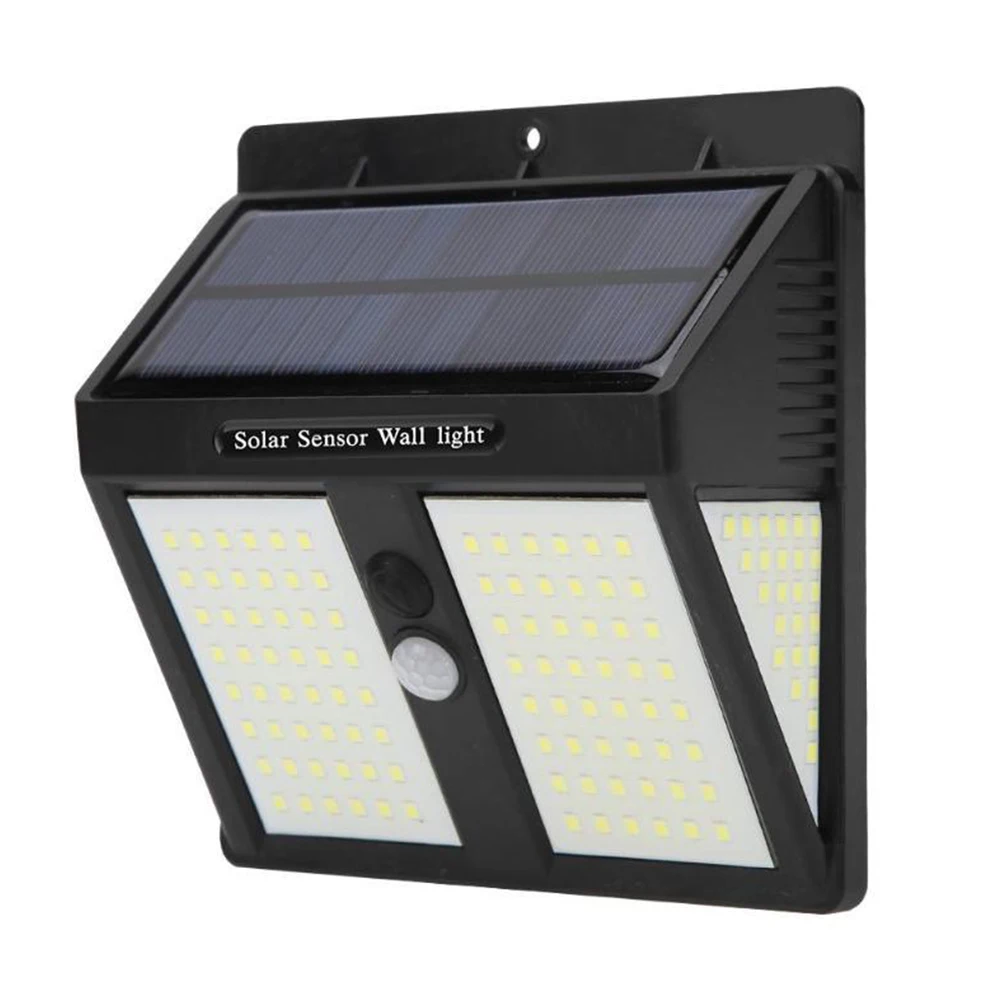 

Wide Angle PIR Motion Sensor Click Button Led Garden Wireless Super Bright Backyard Solar Wall Light Outdoor Waterproof Corridor