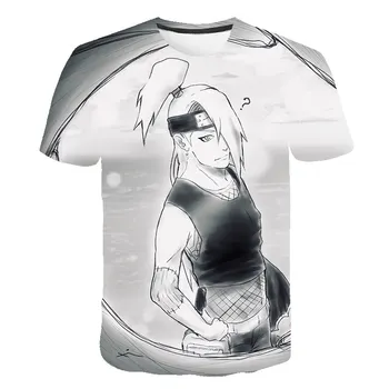 

Summer New Fashion Cool Kids T-shirt 3D Cartoon Animation Best-Selling Boy and Girl O-Neck Short-Sleeved Tops