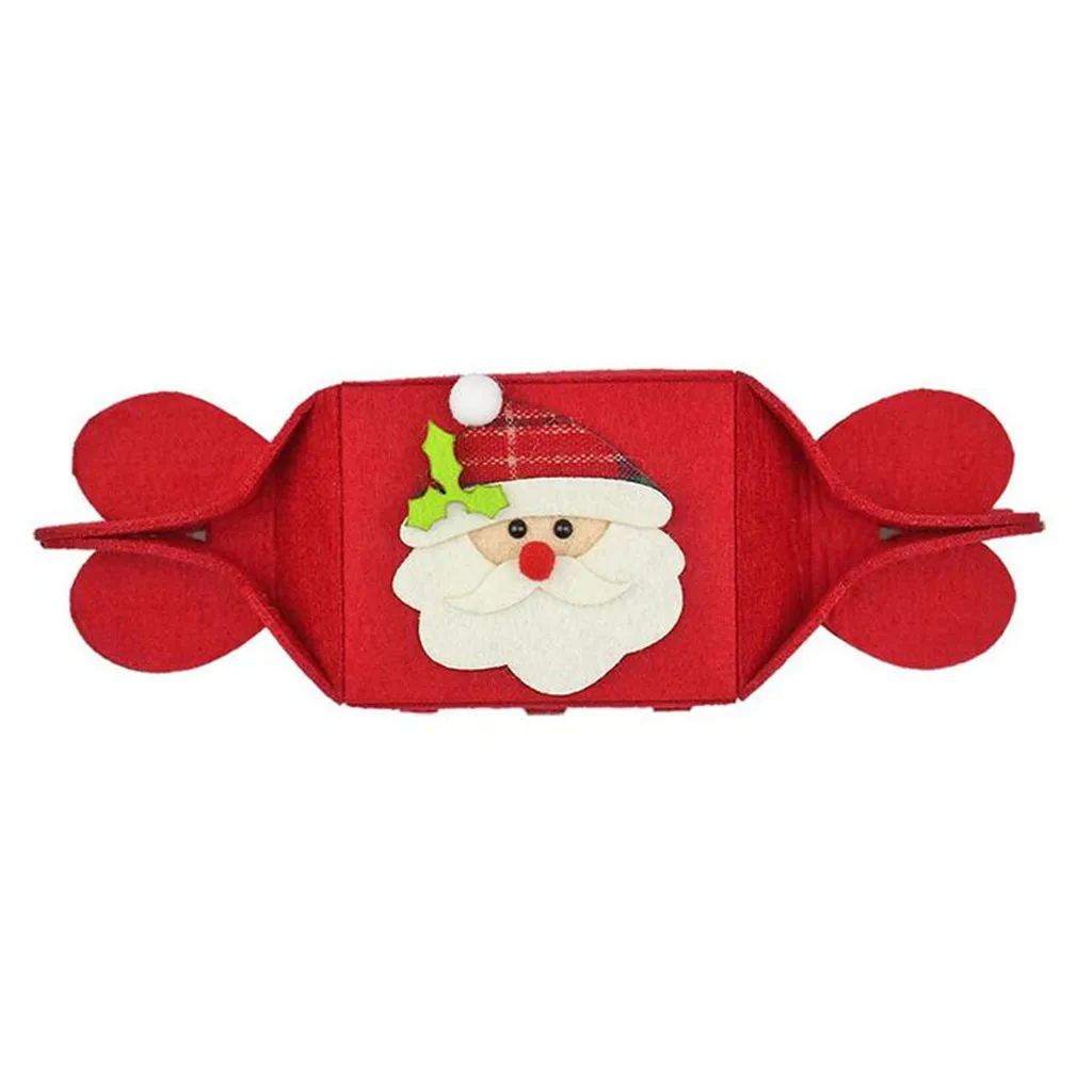 Foldable Candy Gift Bag Non-woven Christmas Decoration Gift Bag new products christmas decoration for home^40