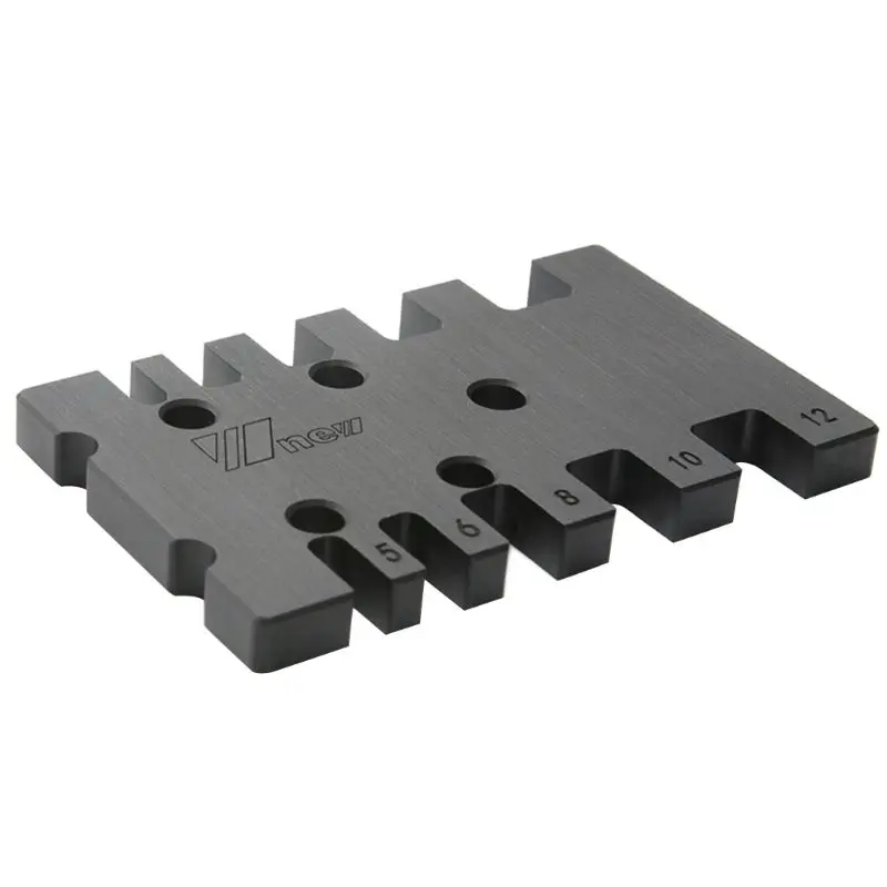 

Woodworking Tenon Gauge Template Track Miter Mortise Dovetail Maker Jig Block
