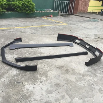 

For Chevrolet Malibu 2012-2014 PU Body Kit Fribt Lip,Side Skirt,Rear Diffuser North American style