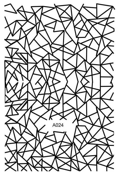 

3D Black ! Nails Art Manicure Back Glue Decal Decorations Design Nail Sticker For Nails Tips Beauty