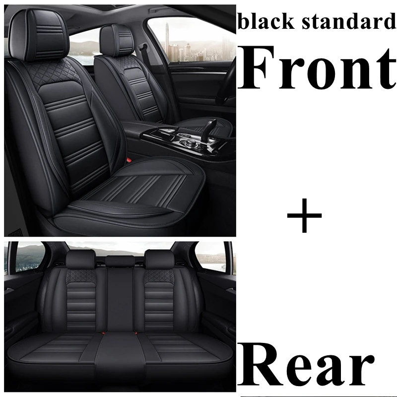 black standard Сиденья для Mazda CX-3 CX-5 CX-7 2 3 6 Axela Koeru Millenia Alenza MG zs gs 5 6 Daewoo Matiz Nexia Kalos Evanda Магнус - Название цвета: black standard