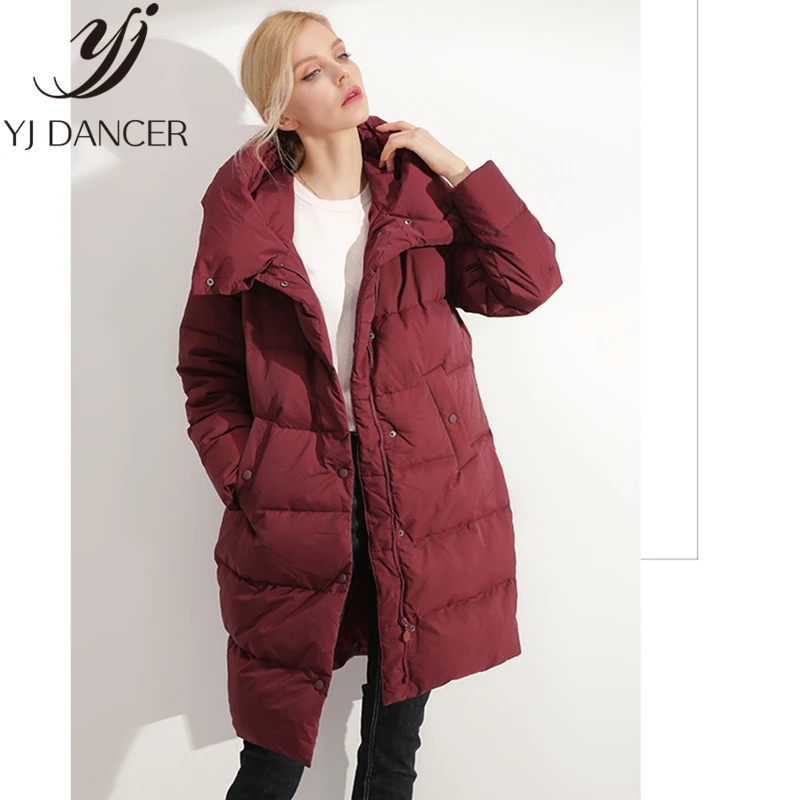 Зимние новые модные женские пальто модная теплая куртка на белом утином пуху женский пуховик с капюшоном высокого качества ZZZ231