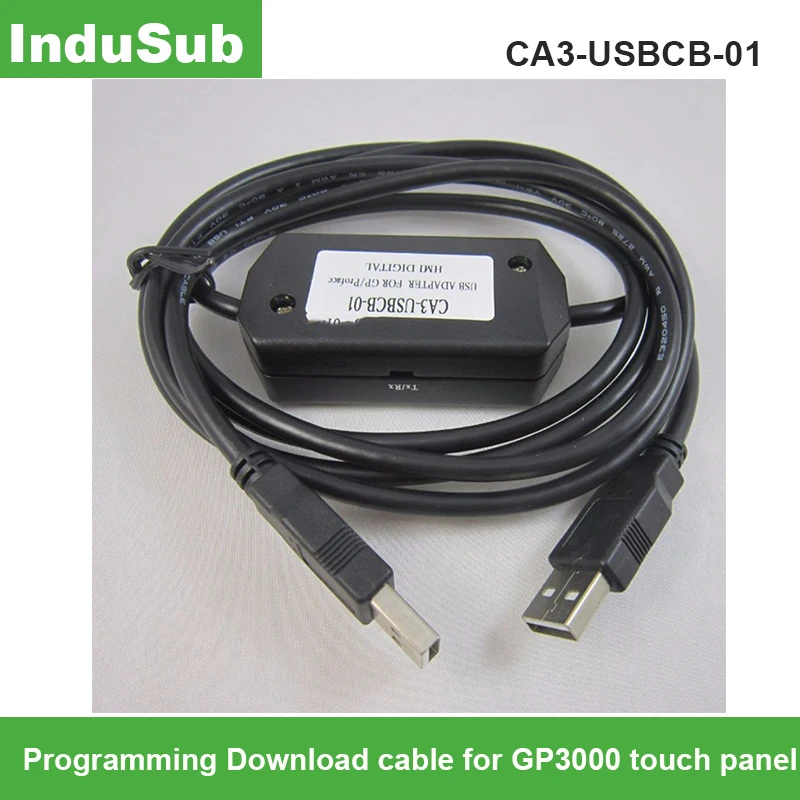 

Electronic CA3-USBCB-01 Programming Download cable for GP3000 touch panel CA3USBCB01 Compatible Data Transfer Cable