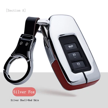 

Car Key Wallet Case Shell Fob Fit For Lexus ES350 GS350 GS450h IS250 RC350 NX200T NX300h LX570 Remote Key Ring 3 Buttons