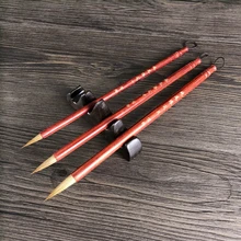 Набор кистей для китайской каллиграфии, Caligrafia, ручка-кисть для письма, каллиграфическая кисть, 3 шт., кисть для письма, кисть для волос, Tinta, Китай