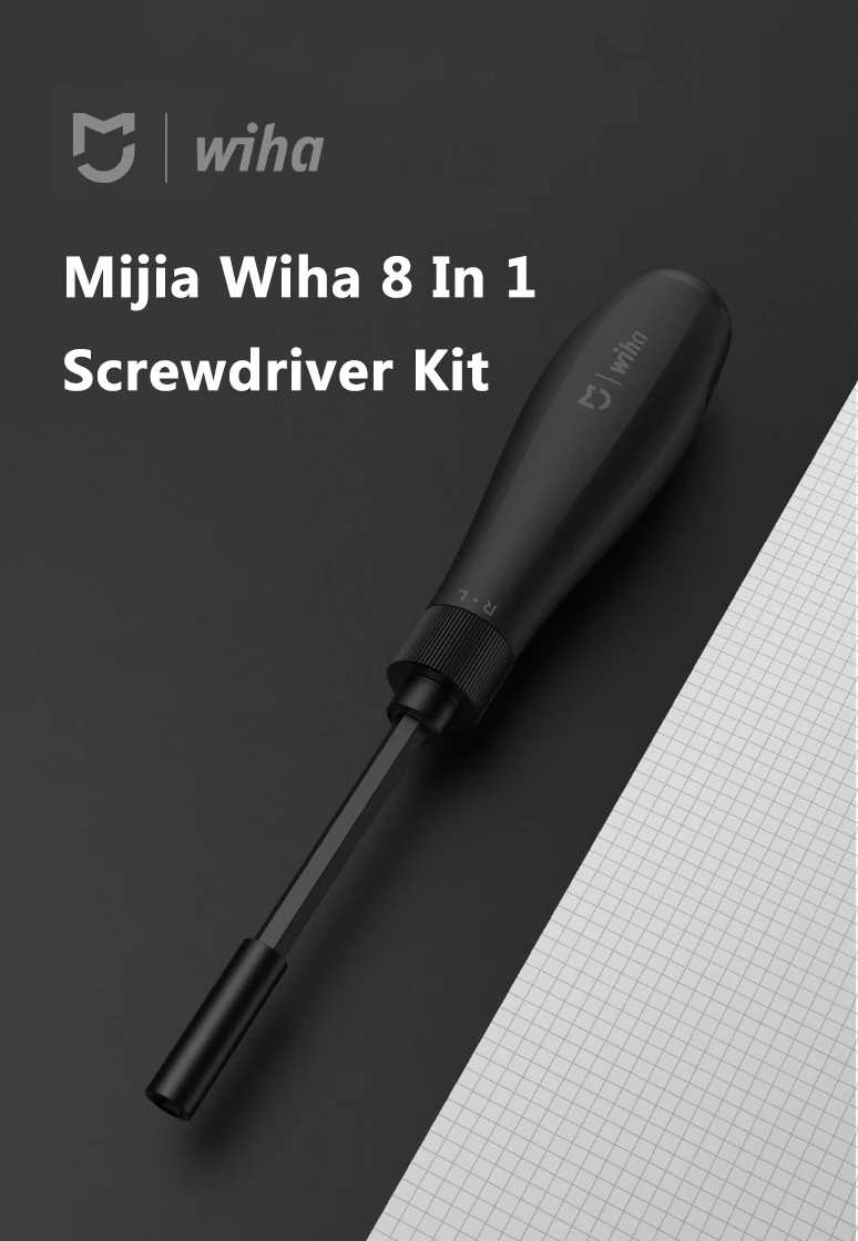 Xiaomi Mijia электрическая отвертка с 12 шт. S2 винтами 3,6 V 2000mah Беспроводная перезаряжаемая электрическая отвертка