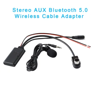 

With Mic Bluetooth AUX Cable For Alpine/JVC Ai-NET KCA-121B Replacement Durable