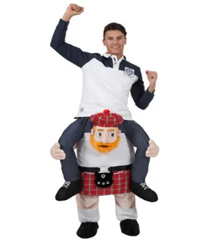 

Funny Ride On Me Mascot Cosplay Carry On Animals Pants Dress Up Halloween Christmas Party Clothes