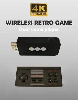 

4K Mini TV 8 Bit Retro 568 Games Handheld Gaming Player HDMI Remote Wireless Video Game Console Toys Gifts for FC / NES Games