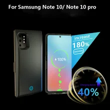 Чехол-аккумулятор для samsung Galaxy Note 10, 7000 мА/ч, внешний аккумулятор, чехол-зарядка для samsung Galaxy Note 10 pro, чехол для зарядного устройства