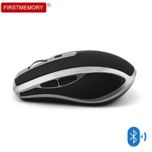 Беспроводная мышь с Bluetooth, оптическая игровая мышь, эргономичные компьютерные мыши 1600 dpi, 6 кнопок, мини геймерская мышь для ПК, ноутбука, ноутбука