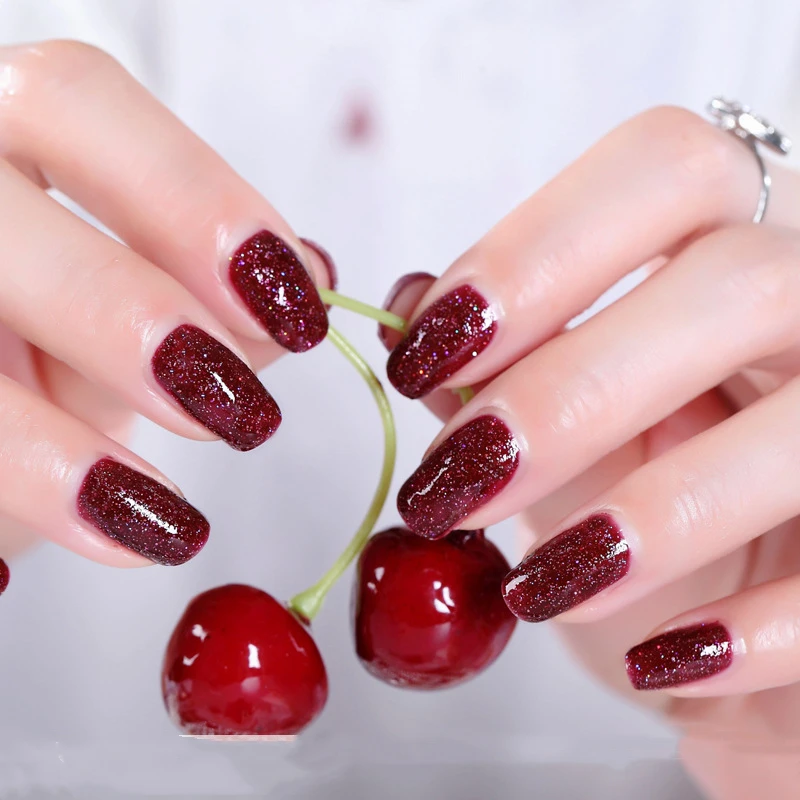 Series Nail Polish 6ml Peel Off Nail Art Lacquer Pure Nail Color Pink Manicure DIY Design 3