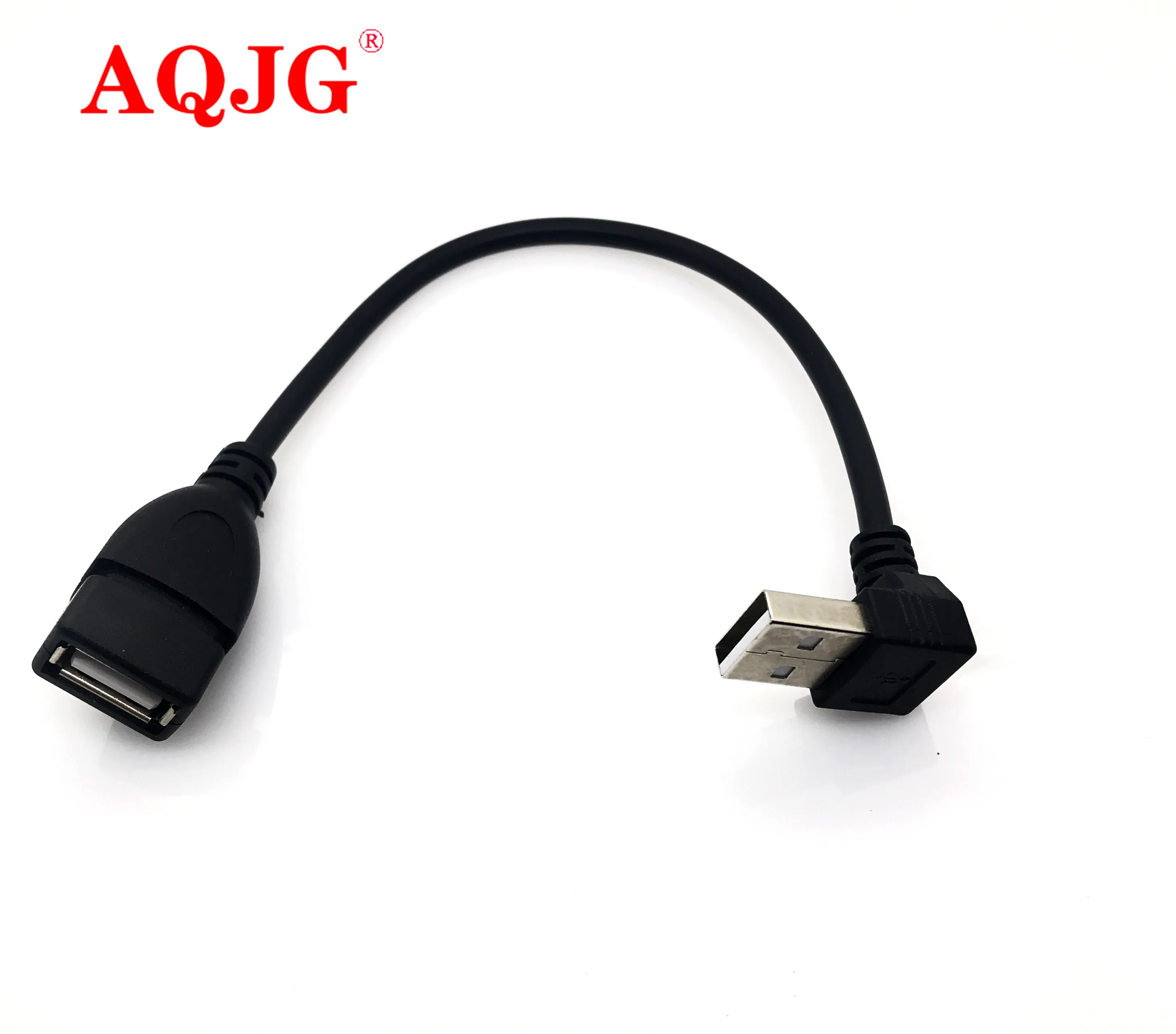 20cm 90 Degree USB 2.0 Type A Male to Female USB Cable Extension Cable 1pcs,usb flash drive,usb type c cable,power adapter,usb hub adapter,bluetooth adapter,usb extension cable,sata to usb cable,ethernet cable,paint marker pen,sata to usb adapter cable