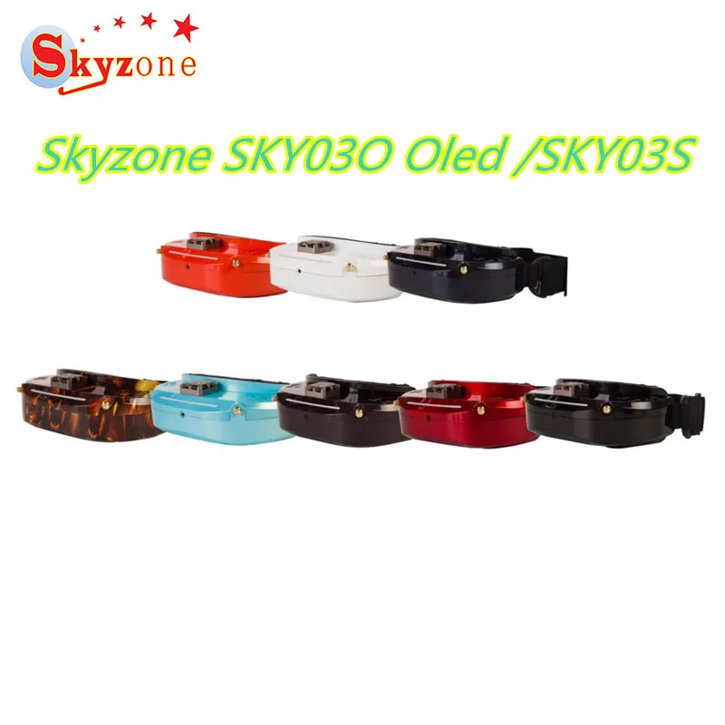 

Skyzone SKY03O Oled /SKY03S 5.8GHz 48CH Diversity FPV Goggles Support OSD DVR HDMI & Head Fan LED for RC FPV Racing Drone