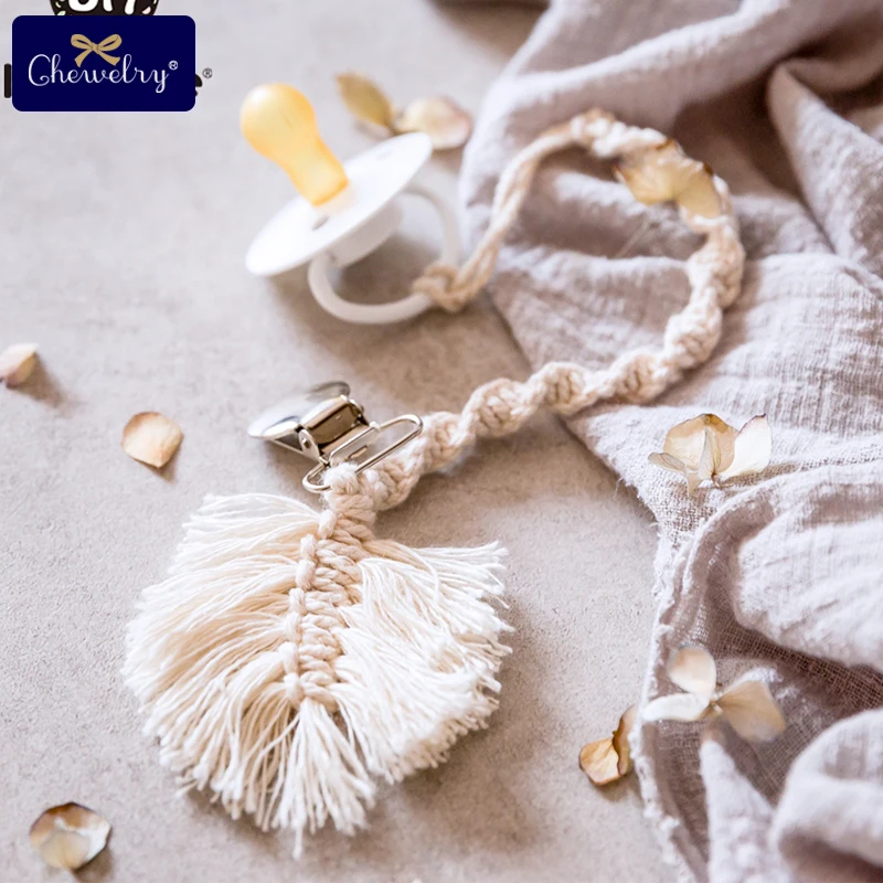 Детская зубная щетка массажер соски с цепочкой из хлопчатобумажного каната