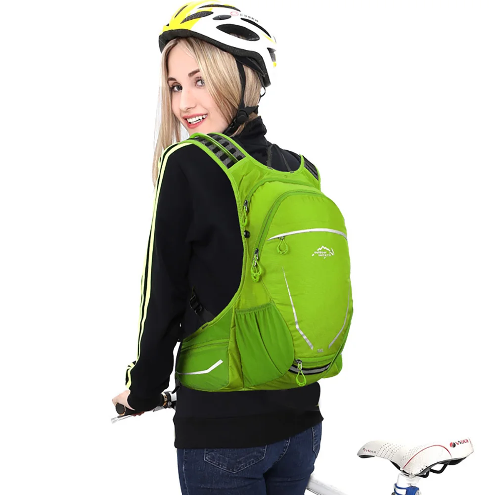 Водонепроницаемый рюкзак унисекс для велоспорта, 18 л., Проветриваемый, эргономичный, для альпинизма, путешествий, бега, для спорта на открытом воздухе, гидратационные сумки