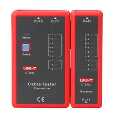 UNI-T UT681L/UT681C/UT681HDMI Кабельный тестер обнаружения сетевой кабель/телефонная линия/BNC линия/HDMI инструмент для ремонта светодиодный тестер