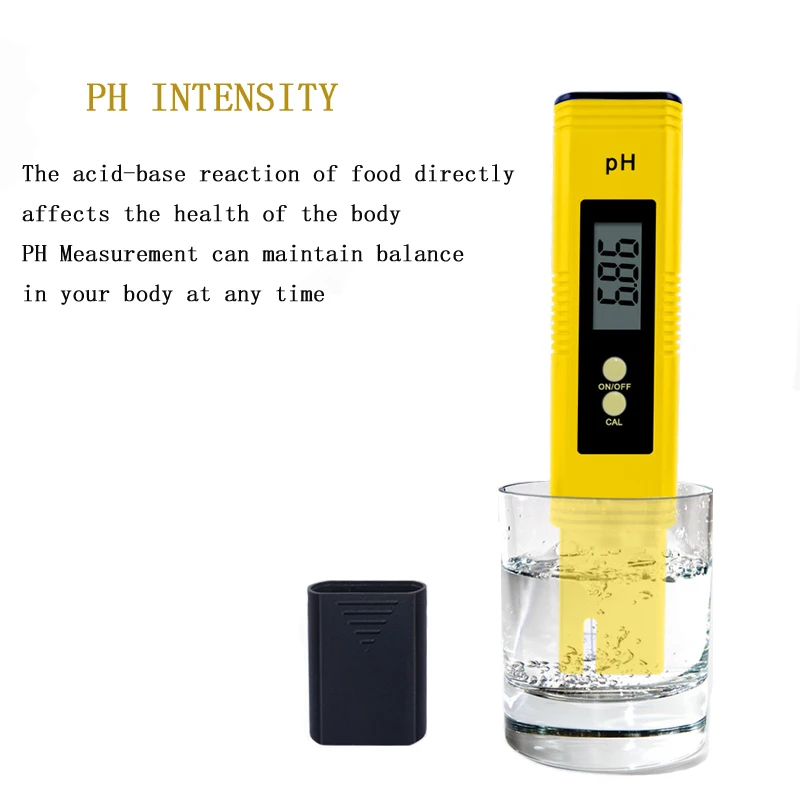 

Digital pH Tester Acidity Tester Accuracy 0.01 pH Tester Drinking Water Life Aquaculture Industry Water Quality Measurement