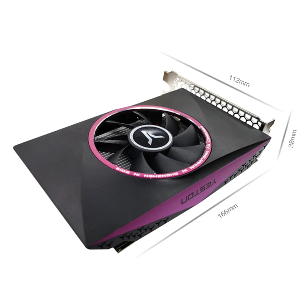 Yeston GeForce GTX 1050Ti GPU 4 ГБ GDDR5 128 бит игровой настольный компьютер ПК видеокарты Ti поддержка DVI-D/HDMI