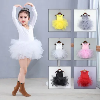 

Kids Baby Dance Tutu Skirt For Girl Tulle Toddler Pettiskirt Children Girl Party Decoration Ballet Gymnastics Performance Prop