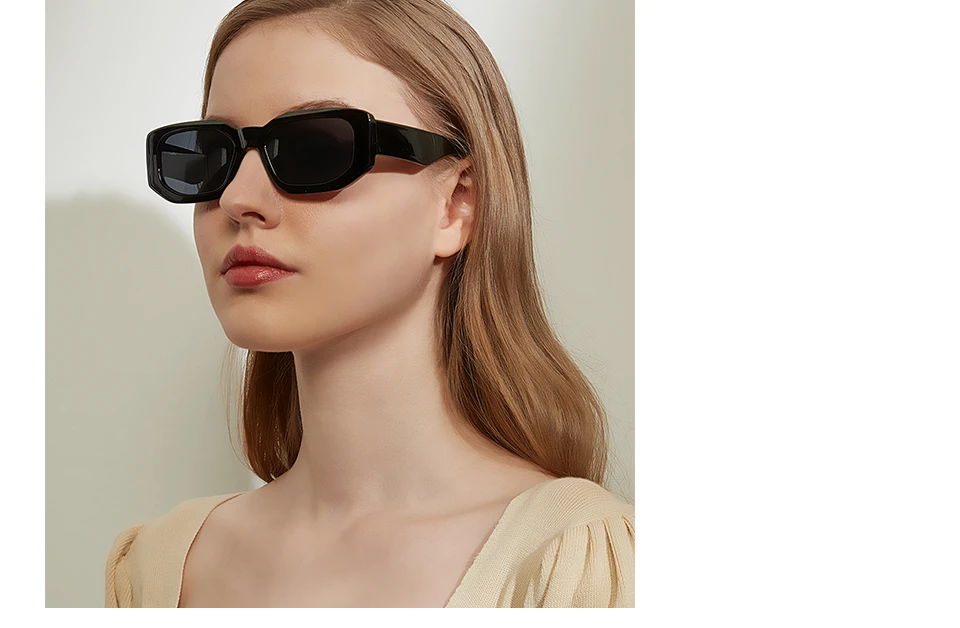 OVZA Fashion Sunglasses Women Brand Designer 2021 Rectangle Eyeglasses Men Gradient Lens UV400 Candy Colors Frames S0057 big frame sunglasses