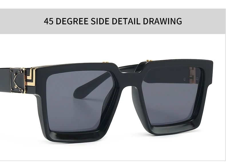 Retro Square Sunglasses 2