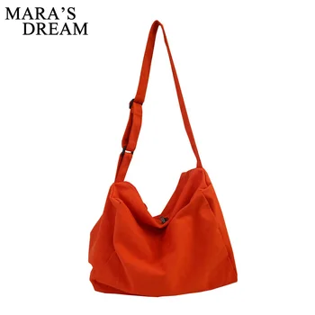 

Mara's Dream 2020 New Fashion Solid Color Female Large-capacity Bag Simple and Versatile Casual One-shoulder Messenger Bag