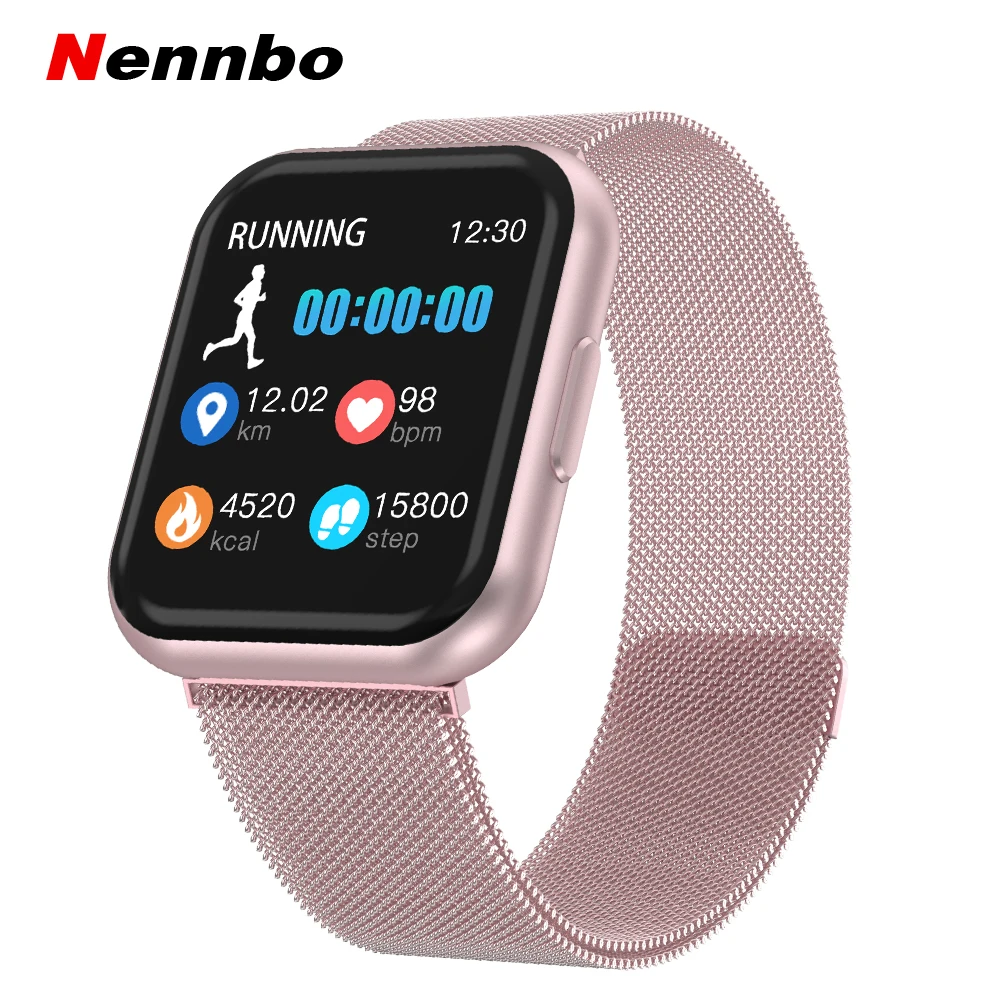 

T88 Smart Watch Men Women Heart Rate Detection Sports Pedometer Full Touch Screen Bluetooth Smartwatch For iphone Huawei phone