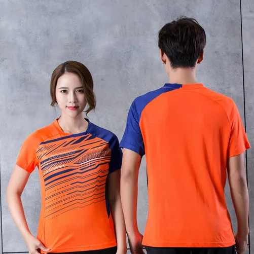 2021 Badminton shirts Women , sport shirt Tennis shirts For Girls , Female table tennis tshirt , Quick dry Ping Pong tshirts Kit