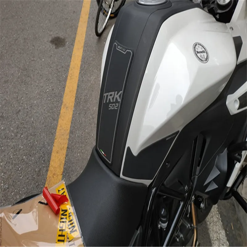 Для Benelli TRK502 TRK 502 противоскользящие накладки для масляного топливного бака защитные наклейки наклейка 3 м газ колено сцепление тяги украшения мотоцикл