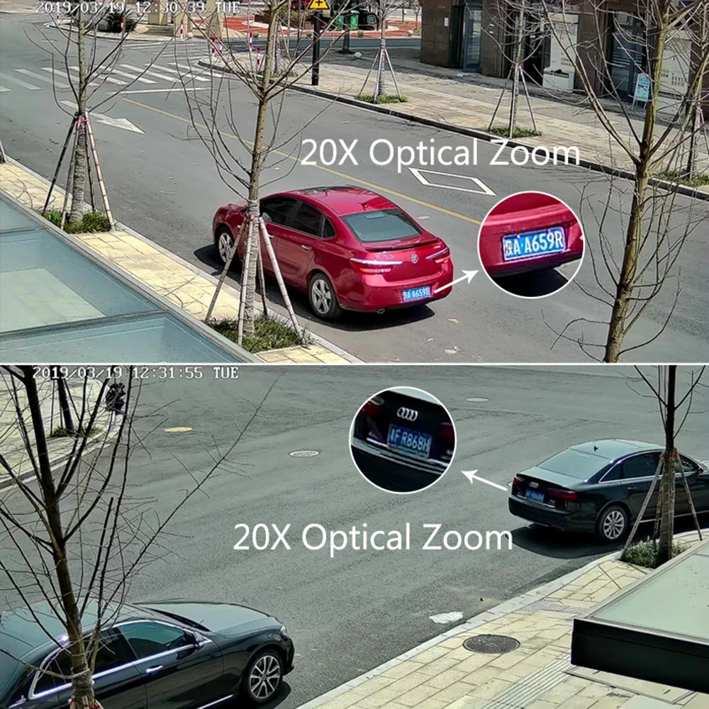 1080 p Беспроводная платформа WiFi ip-камера 20x оптическая Zoom инфракрасный 80 м Закрытая телевизионная Безопасность Видео наружная платформа