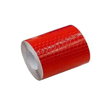 

6Colors 5cmx3m Safety Mark Reflective Tape Stickers Car Styling Self Adhesive Warning Tape Automobile Motorcycle Reflective Film