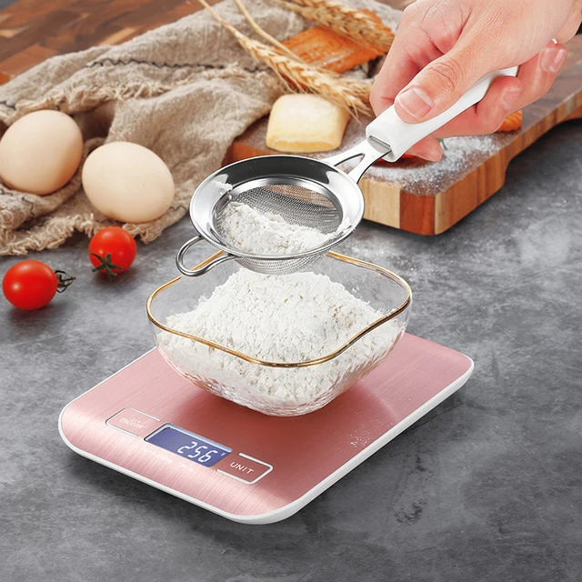 5/10 Kg Tartomány × Pontosság 1G Digitális Konyhai Skála, Lcd Képernyő Pontos Elektronikus Ételek Steelyard A Sütés Mérlegeléséhez - Image 6