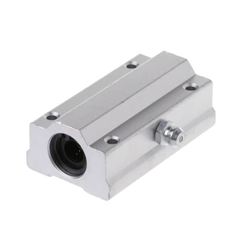 

1Pc SCS8LUU SCS10LUU Linear Motion Ball Bearings Slide Block Bushing Parts U50D