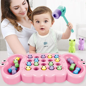 

Kids Funny Catch Frog Toys Greedy Beans Parent-child Interactive Table Games For Children Boys Girls Birthday Party Toys Gifts