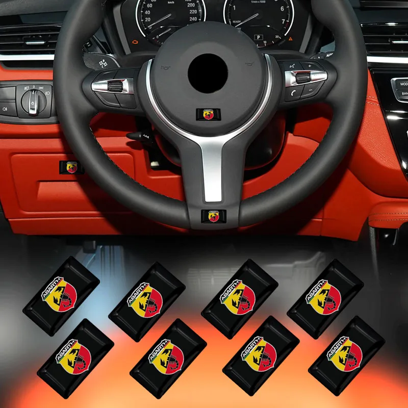 10pcs Car Window lift button sticker Steering Wheel Decal For BMW M F15 E46 E70 E71 E91 E92 E93 F20 F15 F13 M3 E34 X5 E53 E82