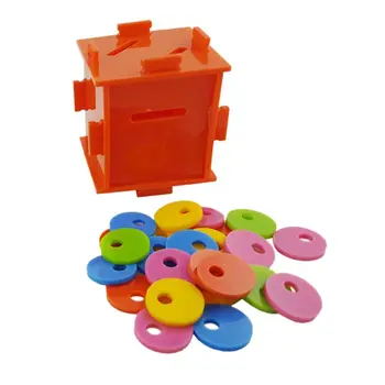 

Bird Parrot Color Separation Coin Box Intelligence Develop Training Puzzle Toys
