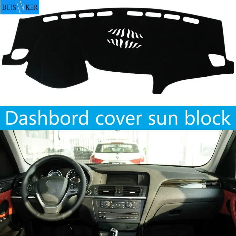 

for BMW X4 F26 2014 2015 2016 2017 2018 Anti-Slip Anti-UV Mat Dashboard Cover Pad Sun Shade Dashmat Protect Carpet Accessories