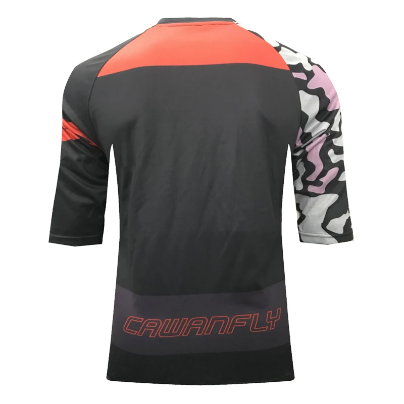 Новинка, CWF, майка для мотокросса, для спуска на гору, camiseta ropa mtb, 3/4 рукав, эндуро, Джерси, для горного велосипеда, dh, футболка, mx, одежда для мотоцикла