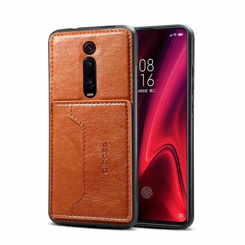 for Xiaomi Mi 9T 9 Lite SE CC9 CC9E A3 8 6X A2 Mix 3 POCOPHONE F1 Redmi K20 Note 8T 7 Pro Case Leather Card Slot Cover Holder | Мобильные