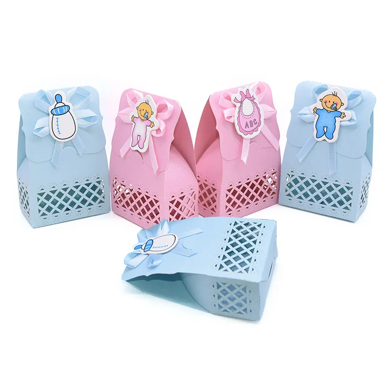 Pink Blue Theme Party Disposable Tableware Girl Boy Party Paper Cup Plate Birthday Party Decor Kids Baby Shower Supplies