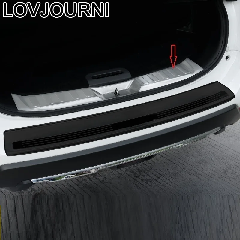 

Car Trunk Rear Panels Foot Pedal Exterior Automovil Chromium Decorative Parts Mouldings Modification 17 18 19 FOR Nissan X-TRAIL