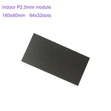 P2.5 160*80 мм светодиодный модуль для внутреннего светодиодный дисплей экран 64*32 пикселей 1/16 сканирования SMD2121 3in1 RGB полноцветный светодиодный панель