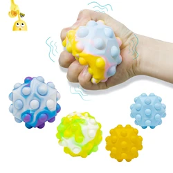 Jouet de balle pour filles, polygone Anti Stress, figurine pour adultes, bulle Push Squishy Kawaii, cadeau d'anniversaire de noël 
