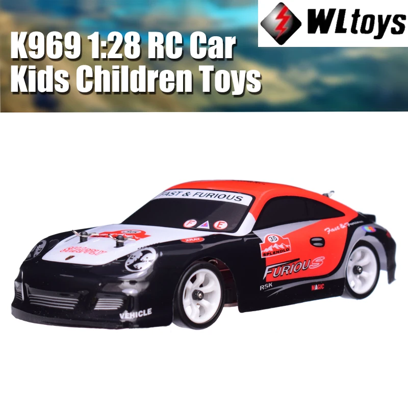 Wltoys K969 Радиоуправляемая машина 1:28 четырехколесный привод 4WD внедорожник
